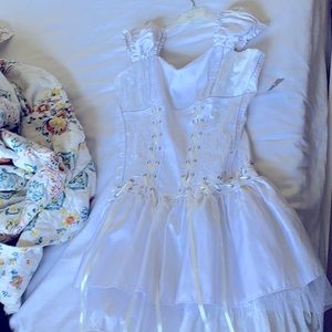 Tripp white lace mini dress RARE new with tags